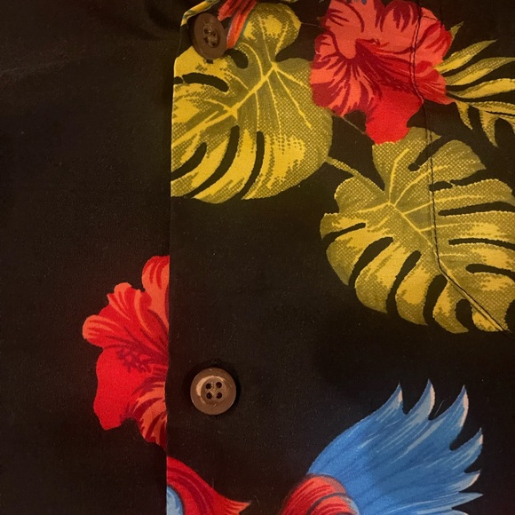 Men’s tropical print shirt - Picture 5 of 5